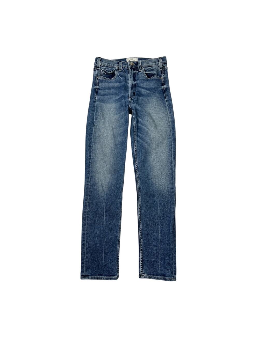 McGuire Vintage Slim Fit High Rise Jeans Medium Wash Womens 25